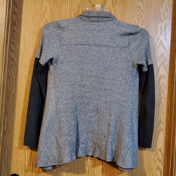 Benjamin Jay open front drape cardigan cotton blend - Picture 6 of 8